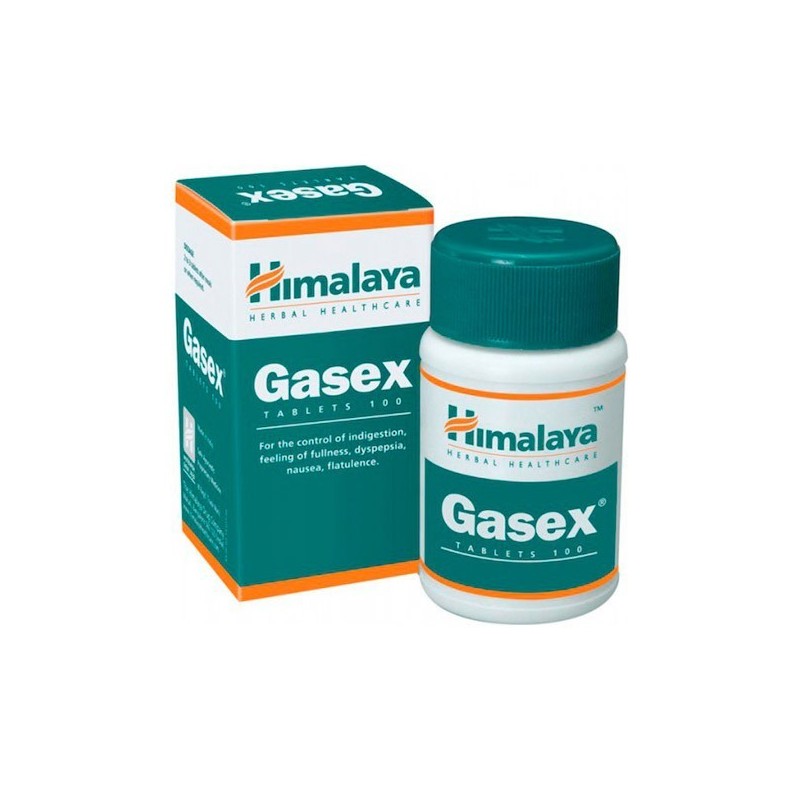 Himalaya Gasex - 100 Tabs Supports Digestive Health