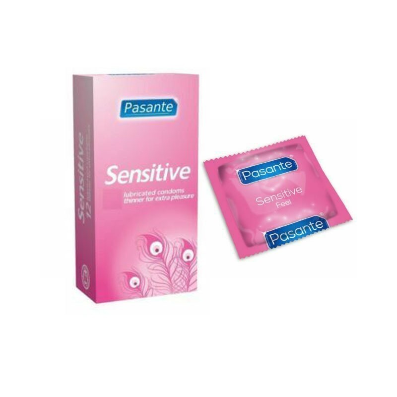 5 x Pasante Sensitive Condoms