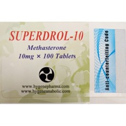 SUPERDROL Methasterone Most Potent Oral Prohormone 10mg x 100 tabs