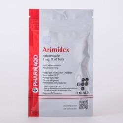 Pharmaqo Arimidex Anastrozole 50 tabs x 1mg