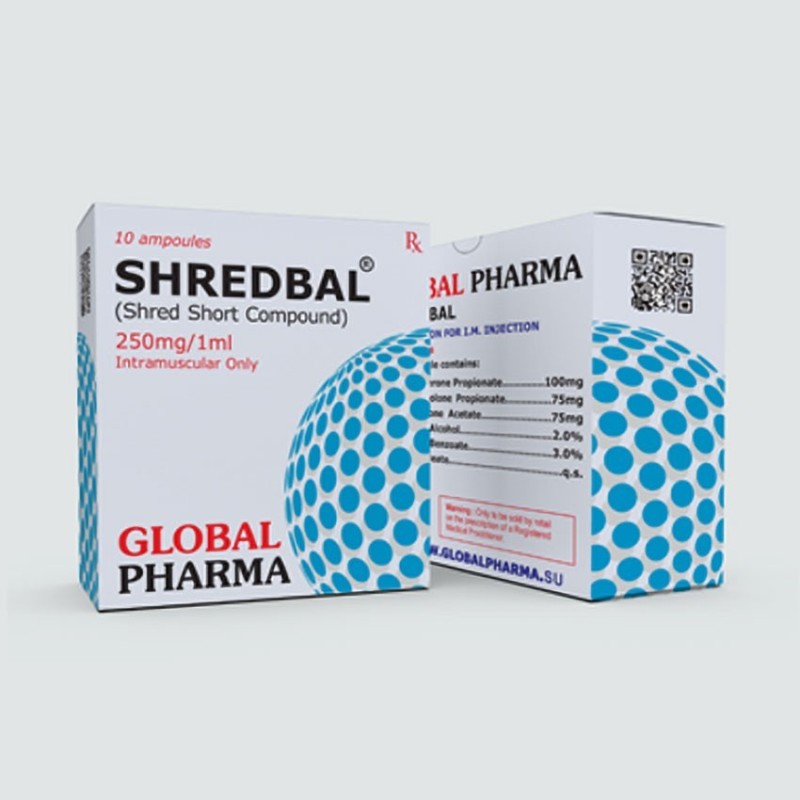 Shredbal 250mg mix, same combo as Pharmacom Mix2