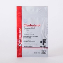 3 x £32 Pharmaqo Clenbuterol Double Strength 100 x 40mcg tabs