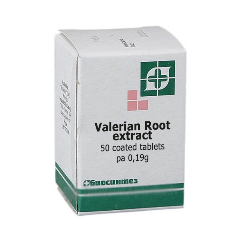 Valerian Extract Relaxant Pharma Grade 50 tablets