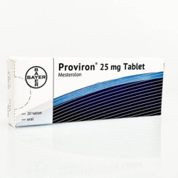Proviron Bayer Mesterolone 25mg x 20 tablets