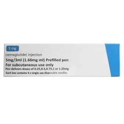 Semaglutide filled Pen, 5mg, with needles, 2 months course